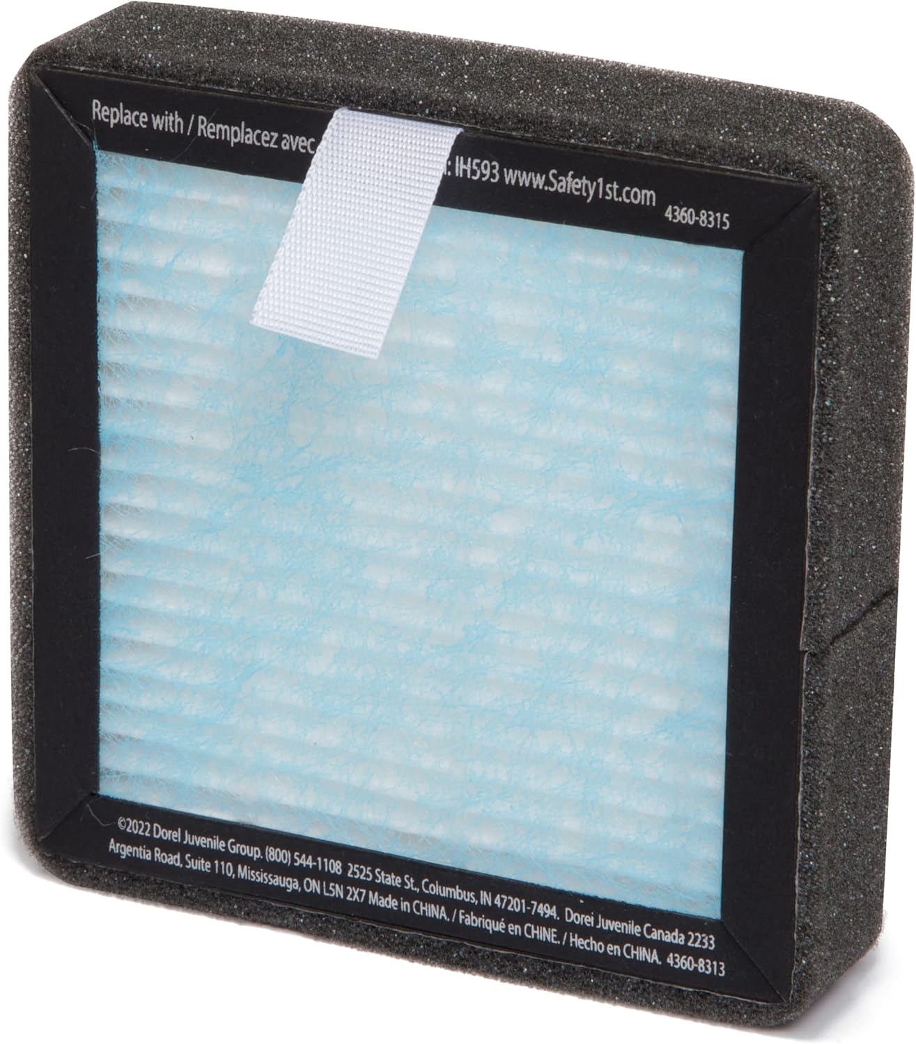 Safety 1st True HEPA Replacement Air Purifier Filter, White (1Pk)