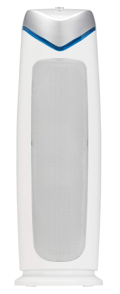 GermGuardian 4-In-1 HEPA Air Purifier for Home, Large Rooms Up To 743 Sq. Ft. with HEPA Air Filter, UV-C Light & Odor Reduction, AC4825E, 22" Tower, Gray