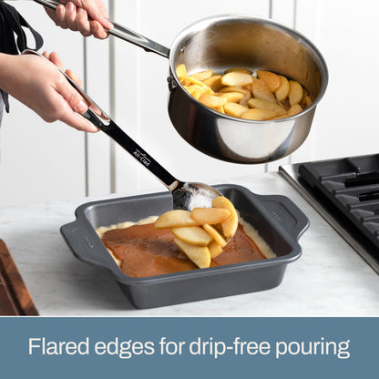 All-Clad D3 Stainless Steel 3 Quart Sauce Pan With Lid- Made in the USA- The Original Bonded Professional Cookware- Oven Safe & Induction Compatible