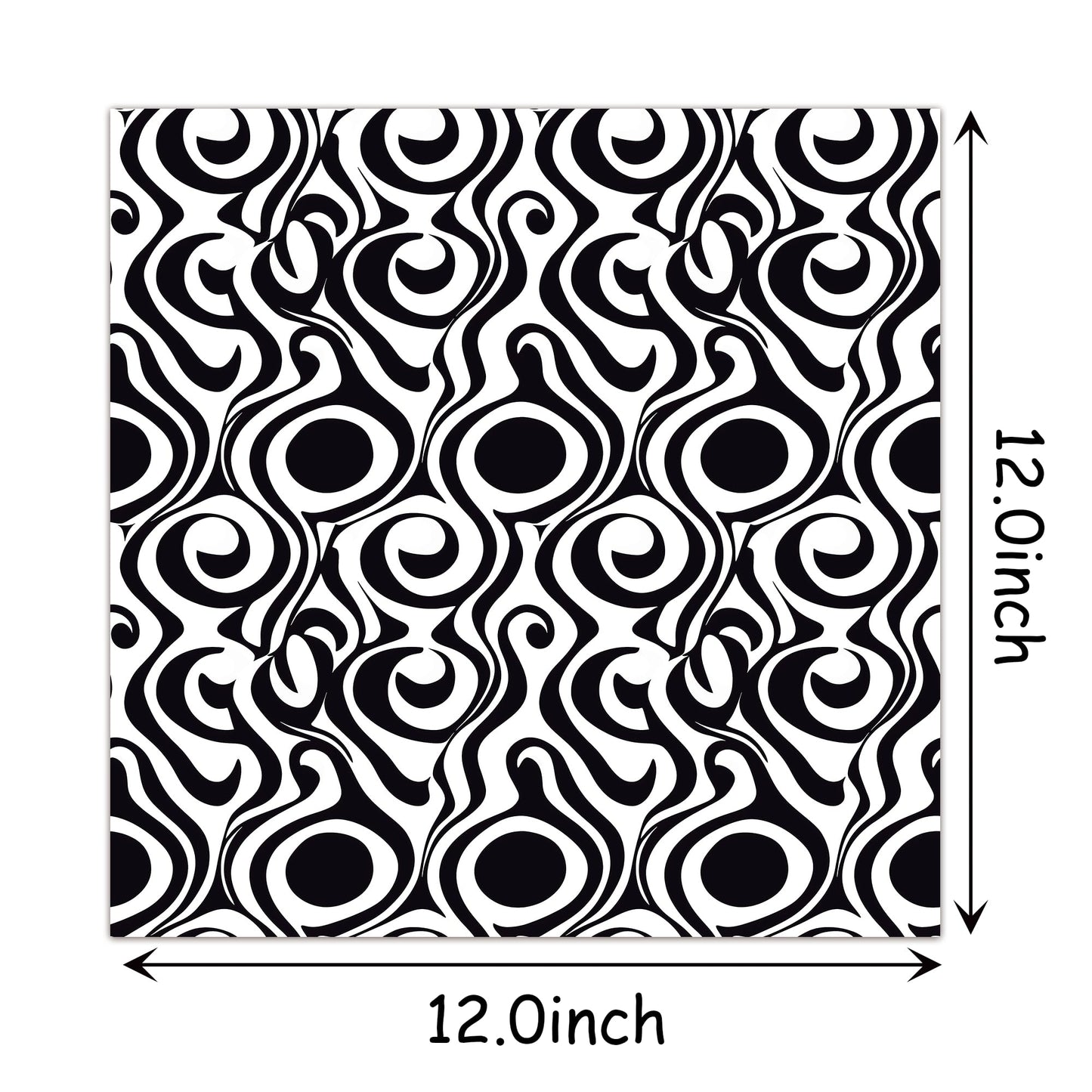 24 Sheets Black White Doodle Pattern Scrapbook Paper 12x12 Doodle Scrapbook Specialty Paper Black White Hand-Drawn Style Double-Sided Cardstock Pack for Scrapbooking Background Card Making Origami DIY