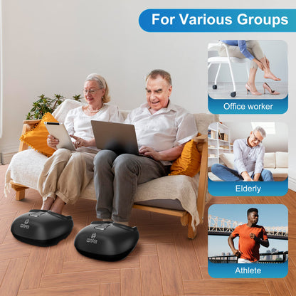 COMFIER Foot Massager with Heat,Kneading,Vibration,Compression,Pause Function,Shiatsu feet Massager for Plantar Fasciitis Neuropathy, Gifts for Him/Her,Remote Control,Size 13