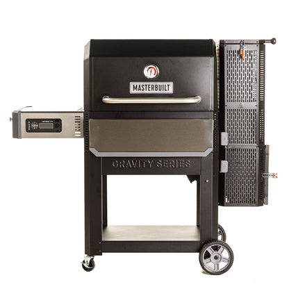 Masterbuilt® Gravity Series® 1050 Smoker Grill - Digital Charcoal Combo Grill with Free App, 1,050 Cooking Square Inches in Black, Model MB20041220