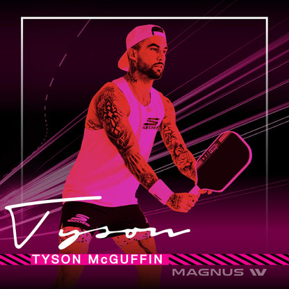 JOOLA Tyson McGuffin Magnus Pro IV 16mm Pickleball Paddle - Elongated Shape for Power & Reach - Propulsion Core Increases Spin & Control - UPA-A Certified - NFC Chip Enabled.