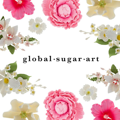 14 6 Inch Dummy Global Sugar Art x Cake Styrofoam Fake Cake for Decorating, Display & Practice