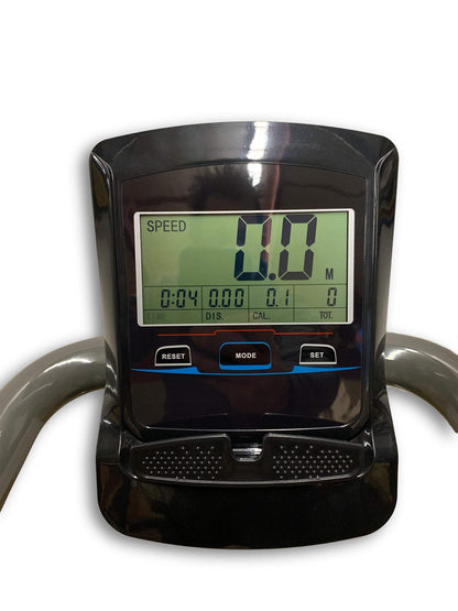 SB Fitness Equipment CT700 Self Generated Manual Curved Commercial Treadmill with 8 Resistance Levels for Sprinting and Sled Push with 19" Wide Track and Digital Display