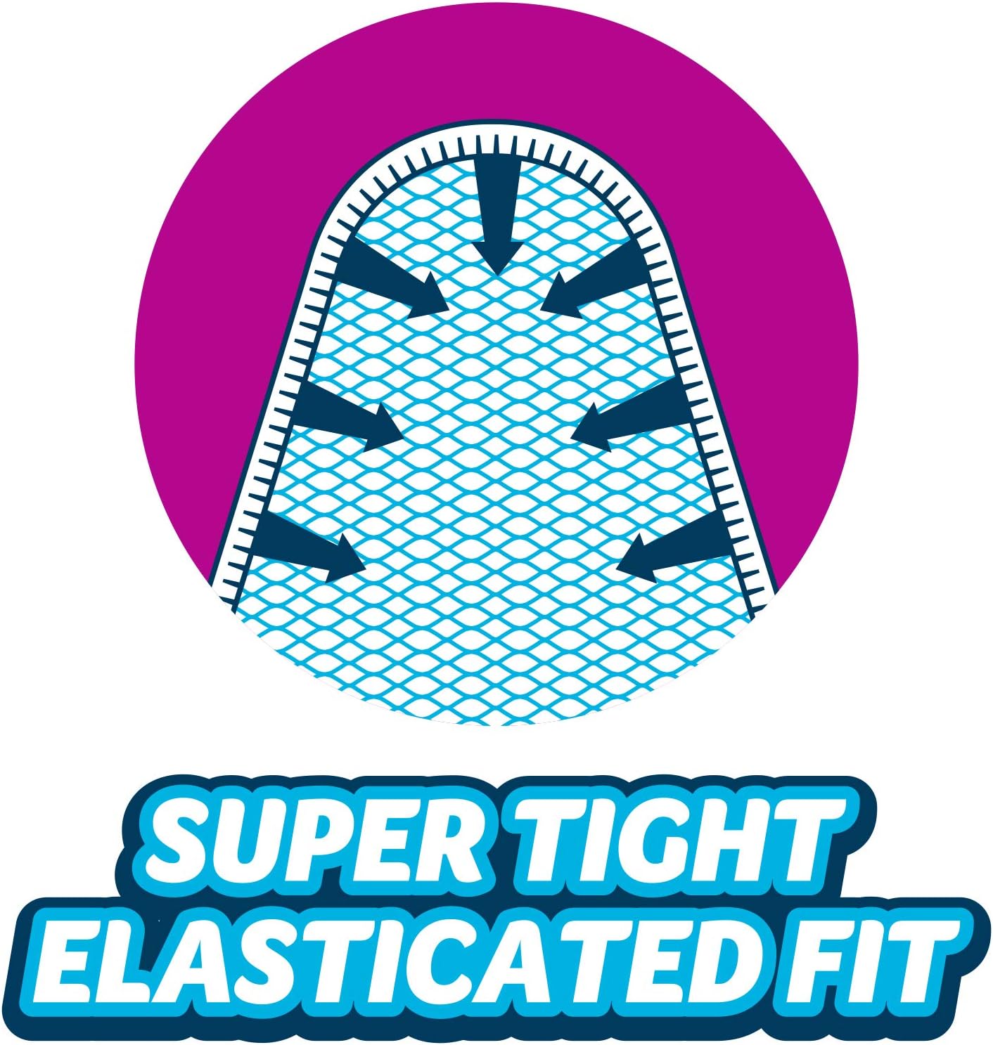 Minky Homecare SmartFit Supersize Reflector Ironing Board Cover - Fits Extra Large Boards up to 57 x 21 Inches,