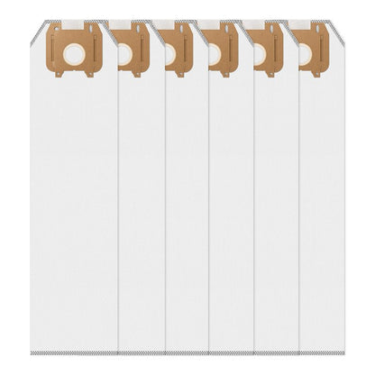 6 Pack Type LW HEPA Vacuum Cleaner Bags Compatible with Oreck Magnesium Upright Vacuum, Part # LWPK6OH LWPK25OH, LWPK3OH, Odor Fighting vavuum cleaner bags by PETOX, White