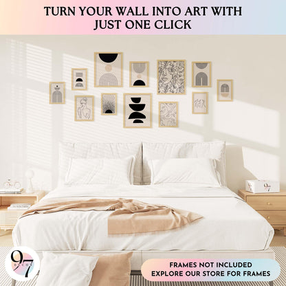 97 Decor Japanese Decor For Bedroom - Japanese Posters For Wall, Blue Japan Wall Art Prints, The Great Wave Off Kanagawa Hokusai Paintings Asian Decorations For Home (unframed)