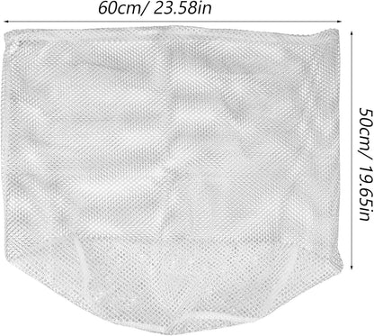 EXCEART Mesh Laundry Bag, Drawstring Washing Bags for Bra Lingerie, Travel Storage Organizer for Washing Machine