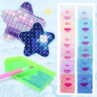 EATUKYIC Diamond Painting Kits for Adults Fantasy Fairy Holding Flute Diamond Art DIY 5D Full Round Drill Crystal Rhinestone Arts and Crafts for Home Decor Wall Decor 12x16 inch