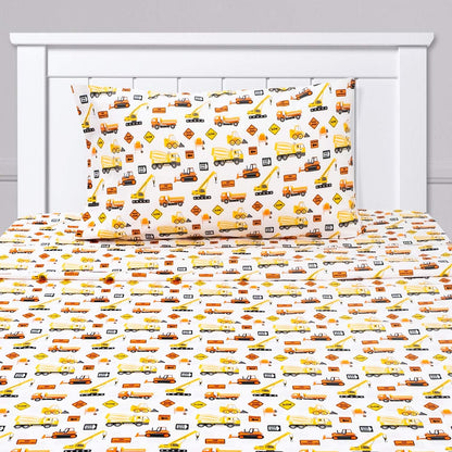1500 Sets Cozy Supreme Kids Bed Sheet Collection - Fun Colorful and Comfortable Boys and Girls Toddler Sheet - Deep