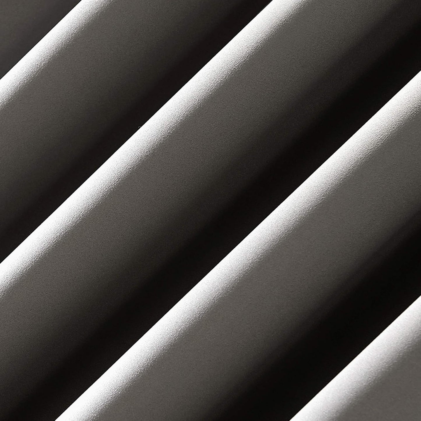 Sun Zero Oslo Theater Grade Extreme Total Blackout Rod Pocket Curtain Panel, Gray, 52" x 84"