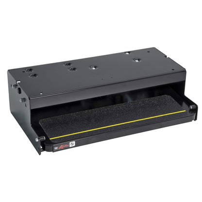 Kwikee 26 Series Electric Step Assembly, Standard Drive Operation, Power Switch Kit for RV, Travel Trailers, 8.5" Step Rise, Anti-Slip Surface, 12V DC Motor, Steel Construction - 3711361