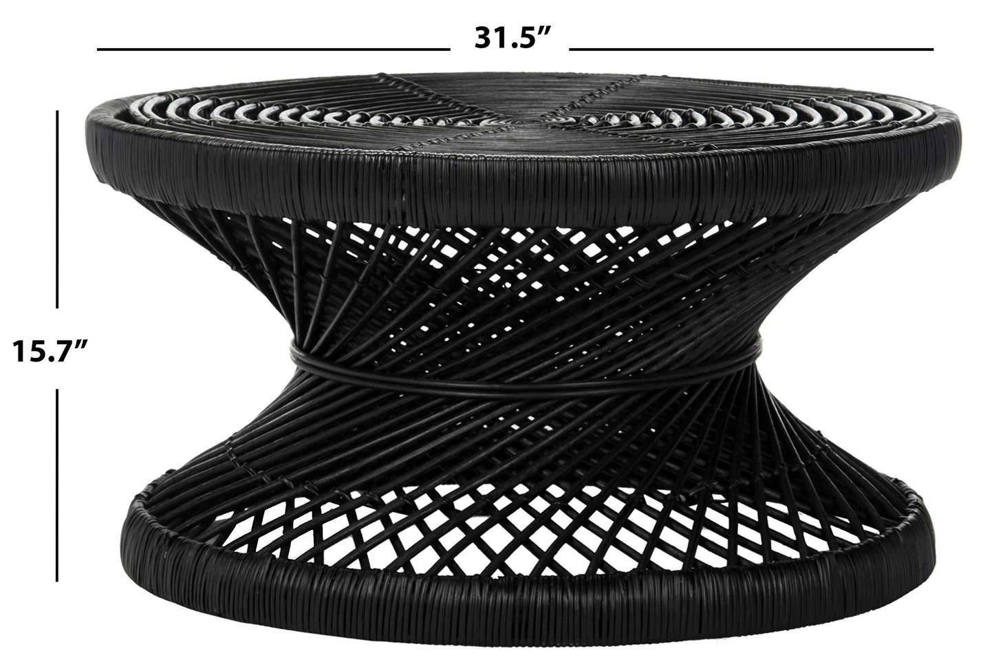 Safavieh Grimson Coffee Table, Black