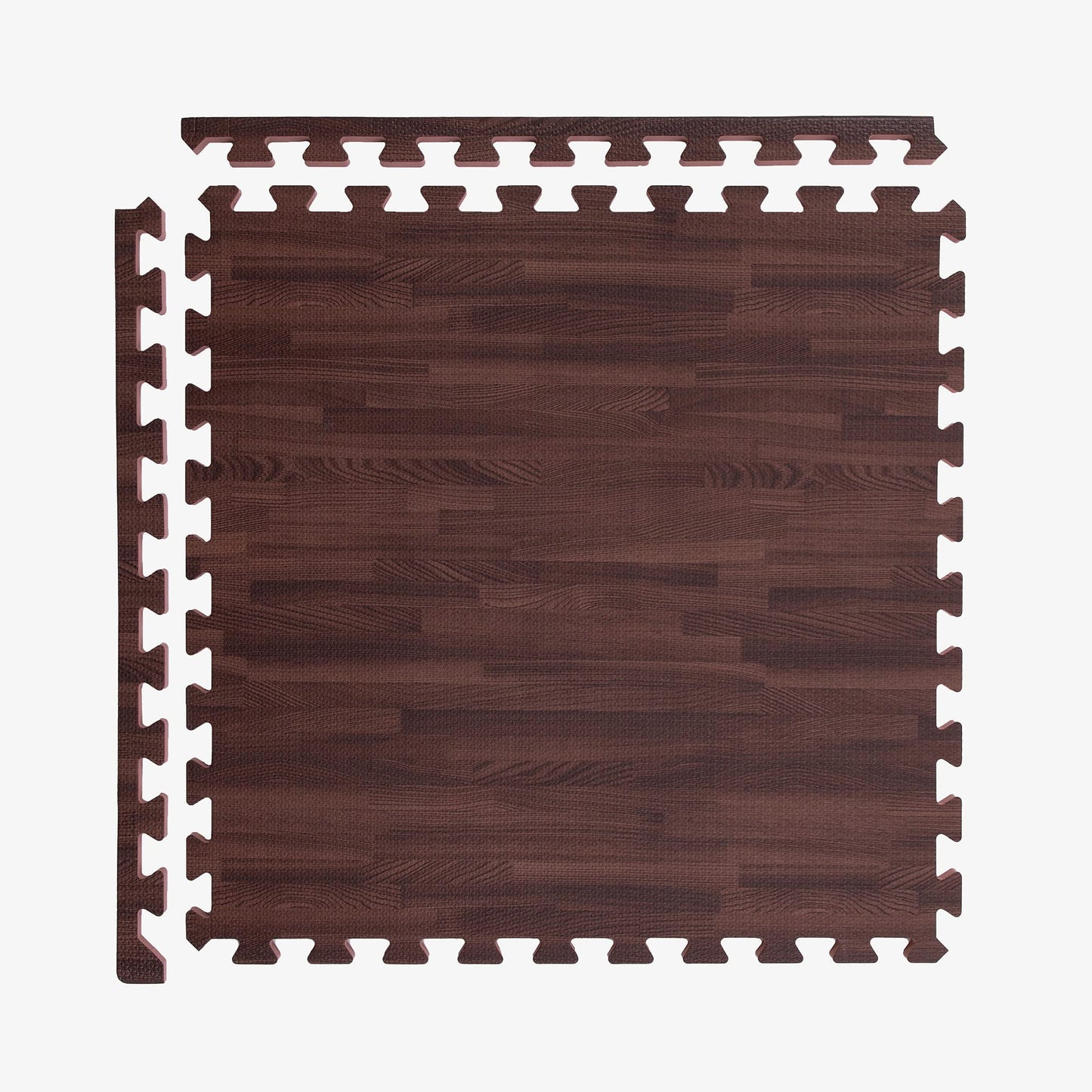 IncStores Premium Soft Wood Print Foam Flooring Tiles | Interlocking Foam Tiles for Home, Gym, Training and Yoga | 5/8" - Cherry, 144 Square Feet