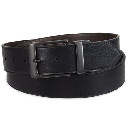 Levi's Men's Reversible Casual Jeans Belt, Brown/Black Antique, Large (38-40)