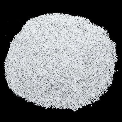 Hiceeden 8 Pounds 1/8" Round Rock Tumbling Filler Media, 3 mm Reusable Ceramic Beads Pellets, Rock Tumbling Ball Sphere Grit for Tumbler, Stone Polisher