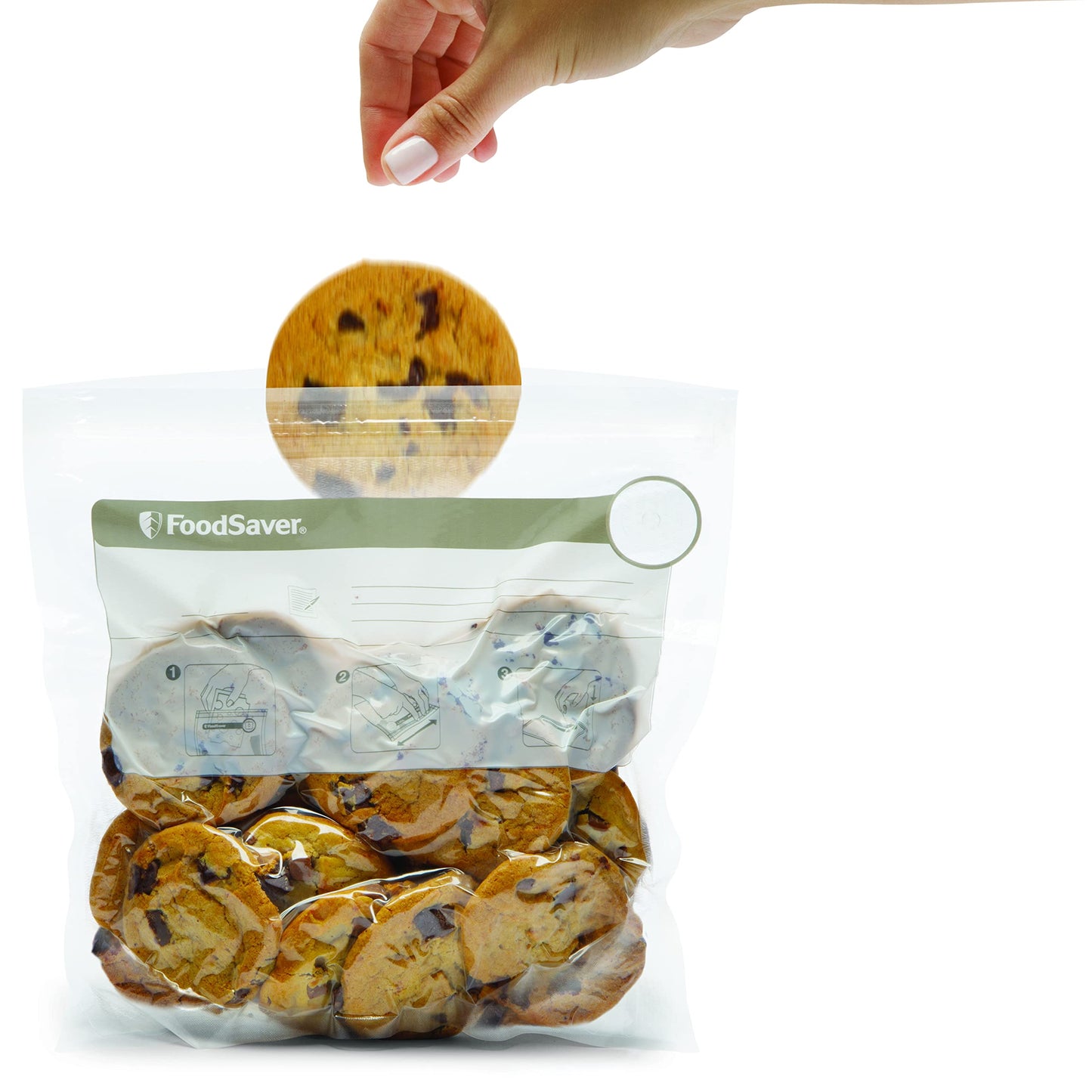 FoodSaver® Reusable Gallon Vacuum Zipper Bags