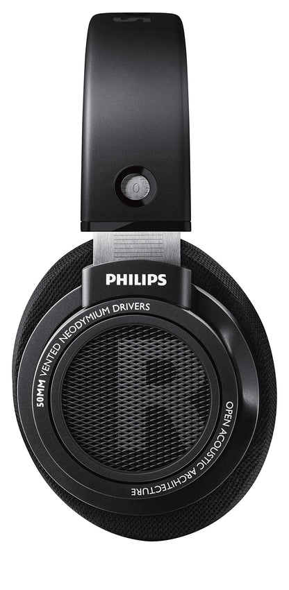 Philips Audio SHP9500 HiFi Precision Stereo Over-Ear Headphones (Black)