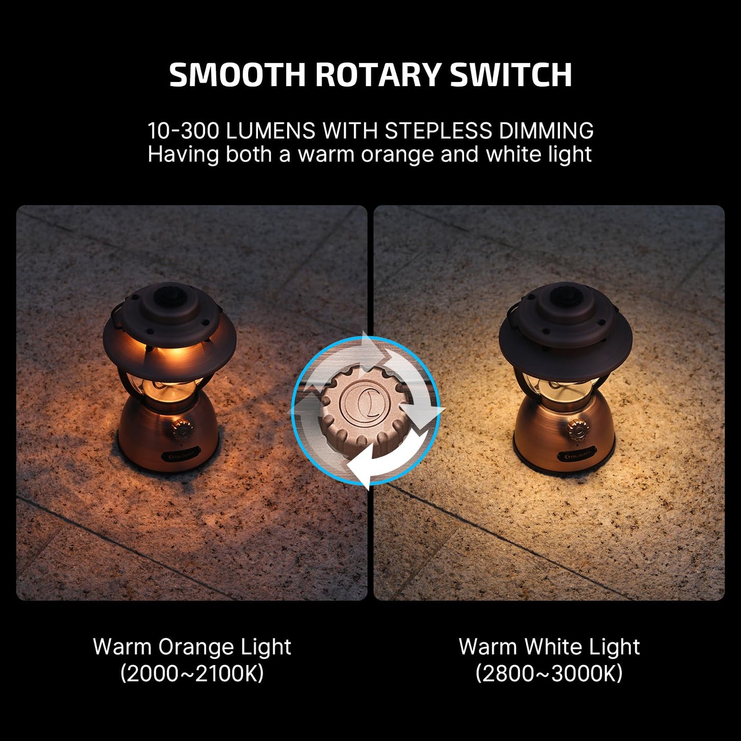 OLIGHT Olantern Classic 2 Pro APP Control Camping Lantern Bundle with Sphere Smart Night Light