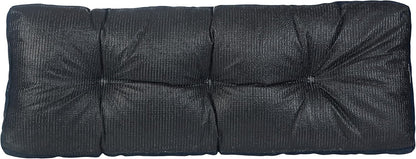 35 Inches, Klear Vu The Gripper Non-Slip Tufted Bench Cushion for Indoor Furniture, Assembled in USA, Entryway Storage