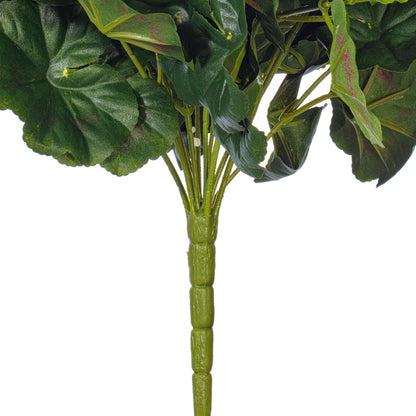 Vickerman Everyday Artificial Purple Geranium Bush 17.5" - Premium Faux Floral Decor for Weddings or Everyday