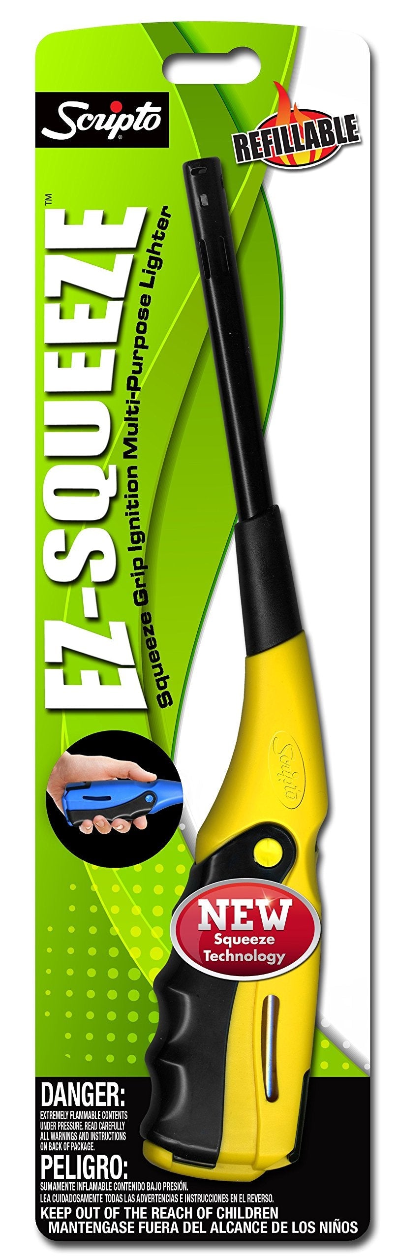 Scripto EZ-Squeeze Utility Lighter, One Size