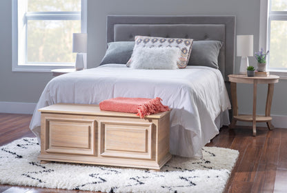 Powell Linon Chadwick Wood Cedar Chest in Natural