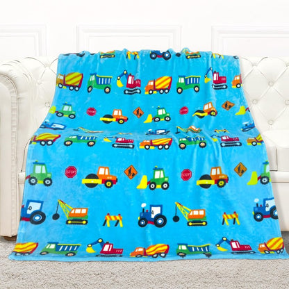 mermaker Rainbow Blanket for Girls and Boys, 380 GSM Pink Rainbow Blankets for Kids, Cartoon Cute Rainbow Toddler Blankets for Baby, Soft Fleece Baby Blanket for Crib and Stroller (30x40 inches)
