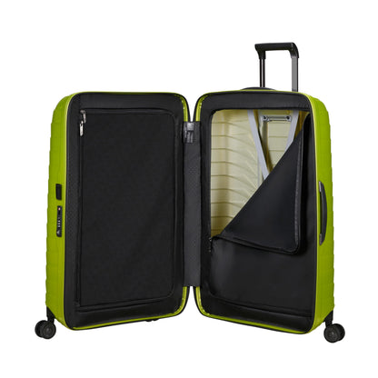 Samsonite Proxis Large Hardside Luggage with Dual Spinner Wheels - Innovative Roxkin™ Lightweight Shell With Ultimate Durability- Includes TSA Lock, Ergonomic Telescoping Handle - Lime