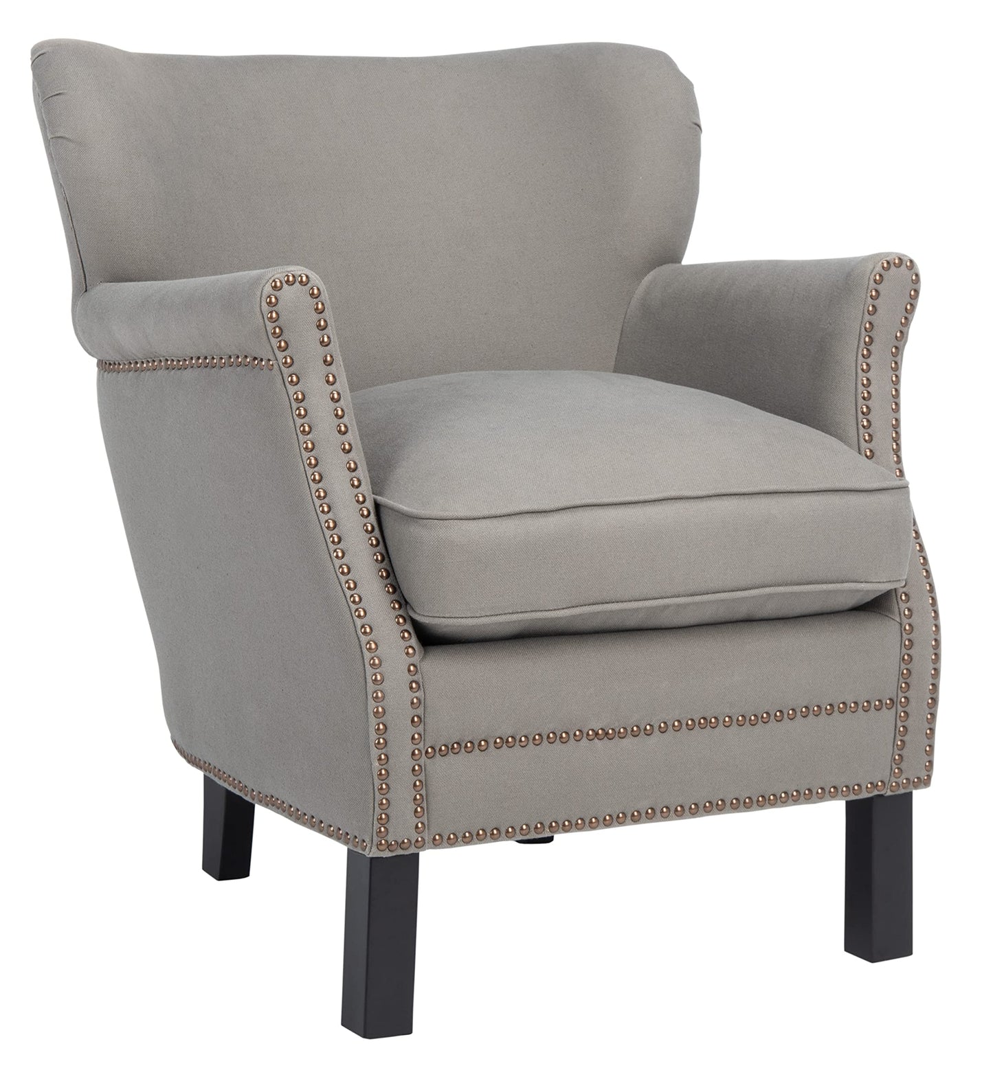 Safavieh Mercer Collection Connie Grey Linen Club Chair