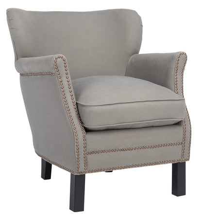 Safavieh Mercer Collection Connie Grey Linen Club Chair