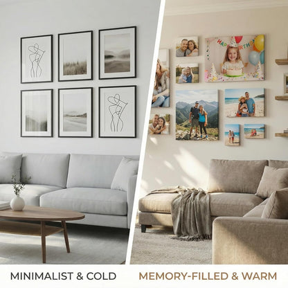 TWING Custom Canvas Prints - Personalized 8x10 Framed Wall Art for Home Decor & Gifts