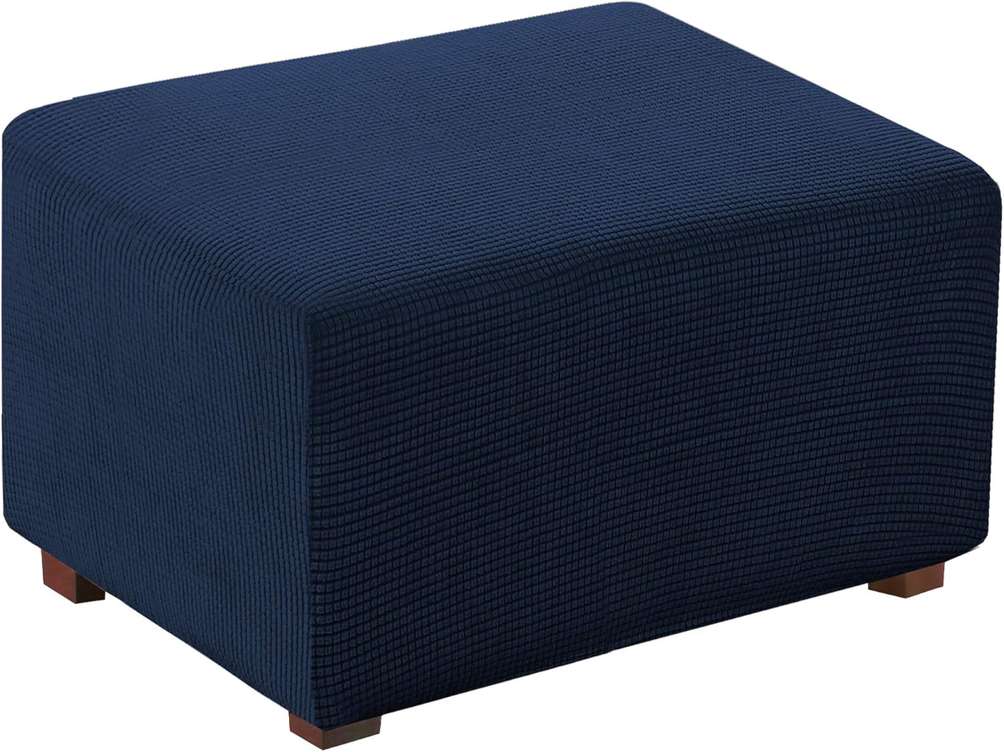 Flamingo P Ottoman Slipcovers Stretch Rectangle Folding Storage Covers Removable Footstool Protect Footrest Covers