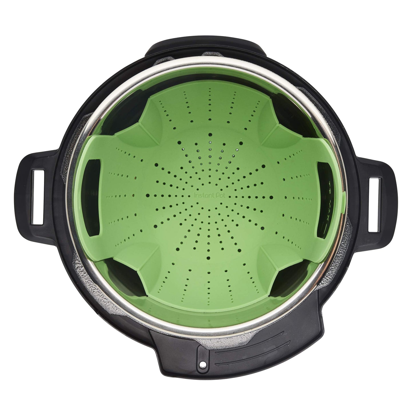 Instant Pot Official Silicone Steamer Basket, Versatile and BPA-Free, Compatible with 6 Qt. and 8 Qt. Cookers, Ideal for Steaming Vegetables, Fish, and More, Dishwasher Safe, Heat Resistant up (Green)