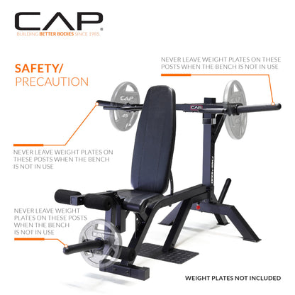 Cap Barbell Multifunctional Leverage Gym Machine for Full-Body Strength Training