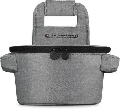 Le Creuset Round Dutch Oven Tote Bag - 15-Inch, Stylish Noir Design for Easy Transport