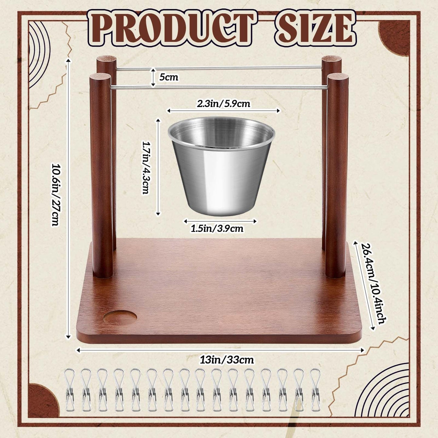 Wonderjune 2 Rows Bacon Rack Tray 13 Inch Bacon Display Holder Simple, Quick, and Easy to Use Serving Dishes for Wedding Home House Warming Gifts