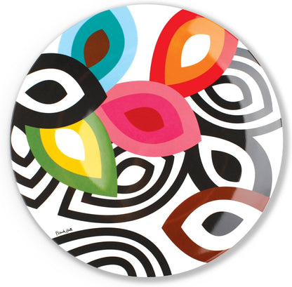 French Bull 11" Colorful Dinner Plate - Melamine Dinnerware - Foli
