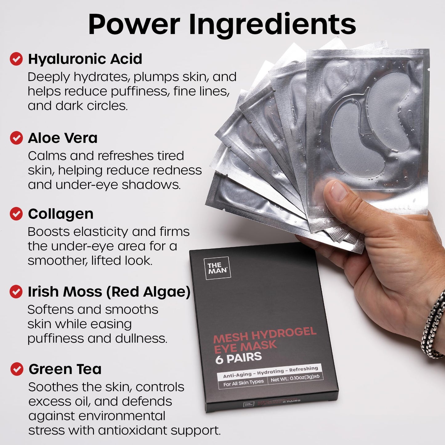 The Man Face Scrubber - Silicone Face Scrubber for Men, Gentle Exfoliating Face Massager, Flex Face Brush for Men, Removes Dead & Dry Skin, Face & Skin Care Scrub, Shower Facial Cleansing Brush
