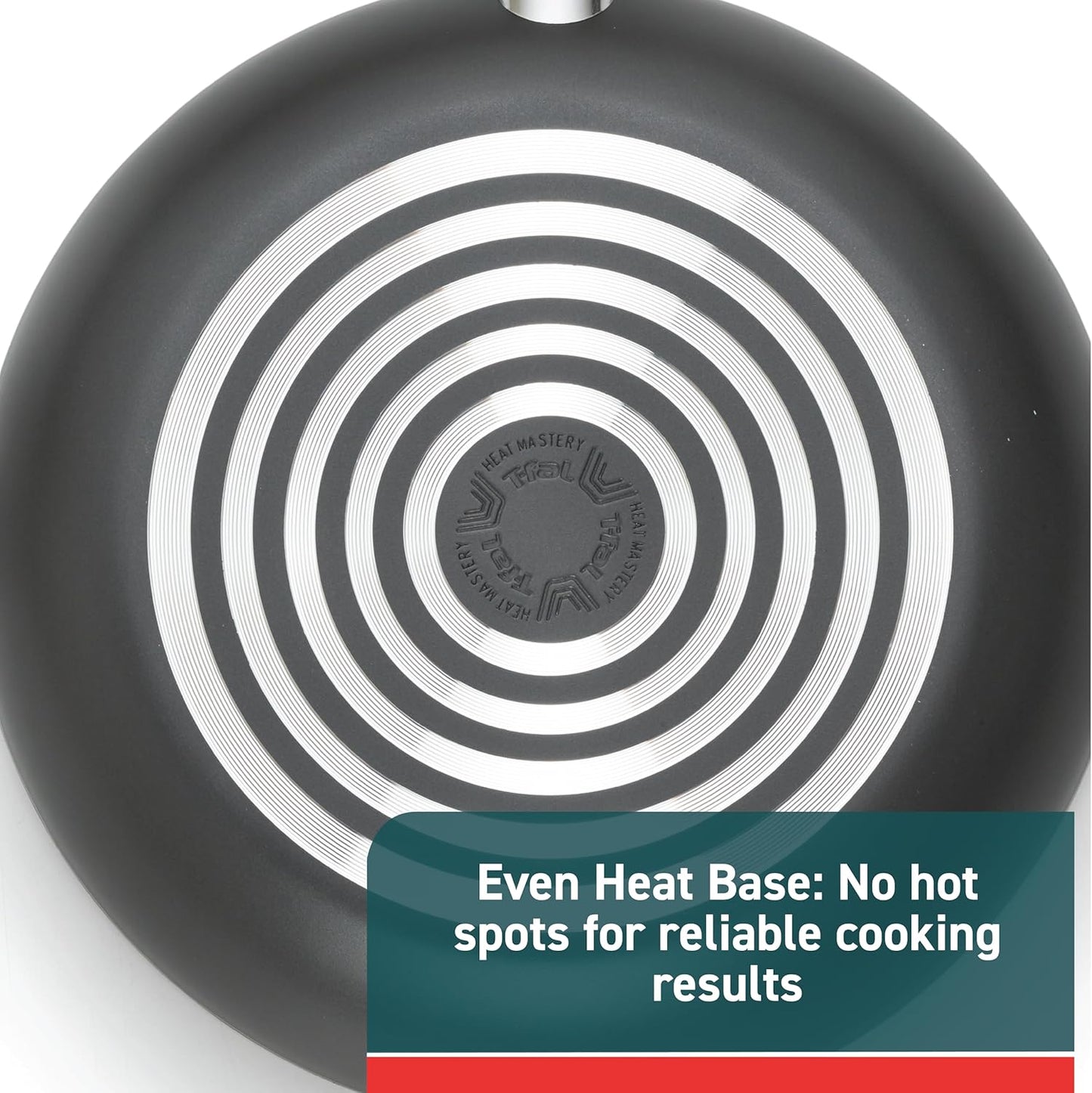 T-fal Initiatives Non Stick Fry Pan Set, 2 Piece 8.5 & 10 Inch, Oven Safe 350F, Kitchen Cooking Skillets, Dishwasher