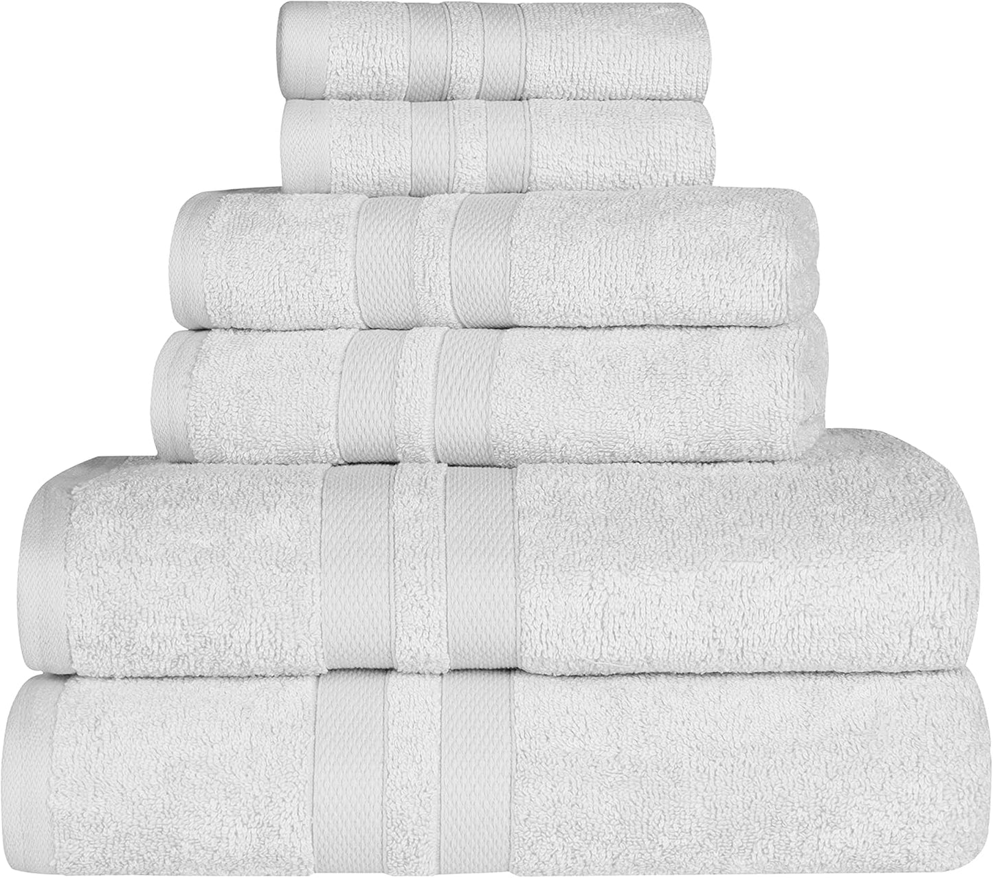 Set, 2 2 2 6 Set, BNM Ultra-Soft Cotton Towel Bath Towels, Hand Towels, Face Towels/Washcloths, Quick-Dry, Shower, Spa