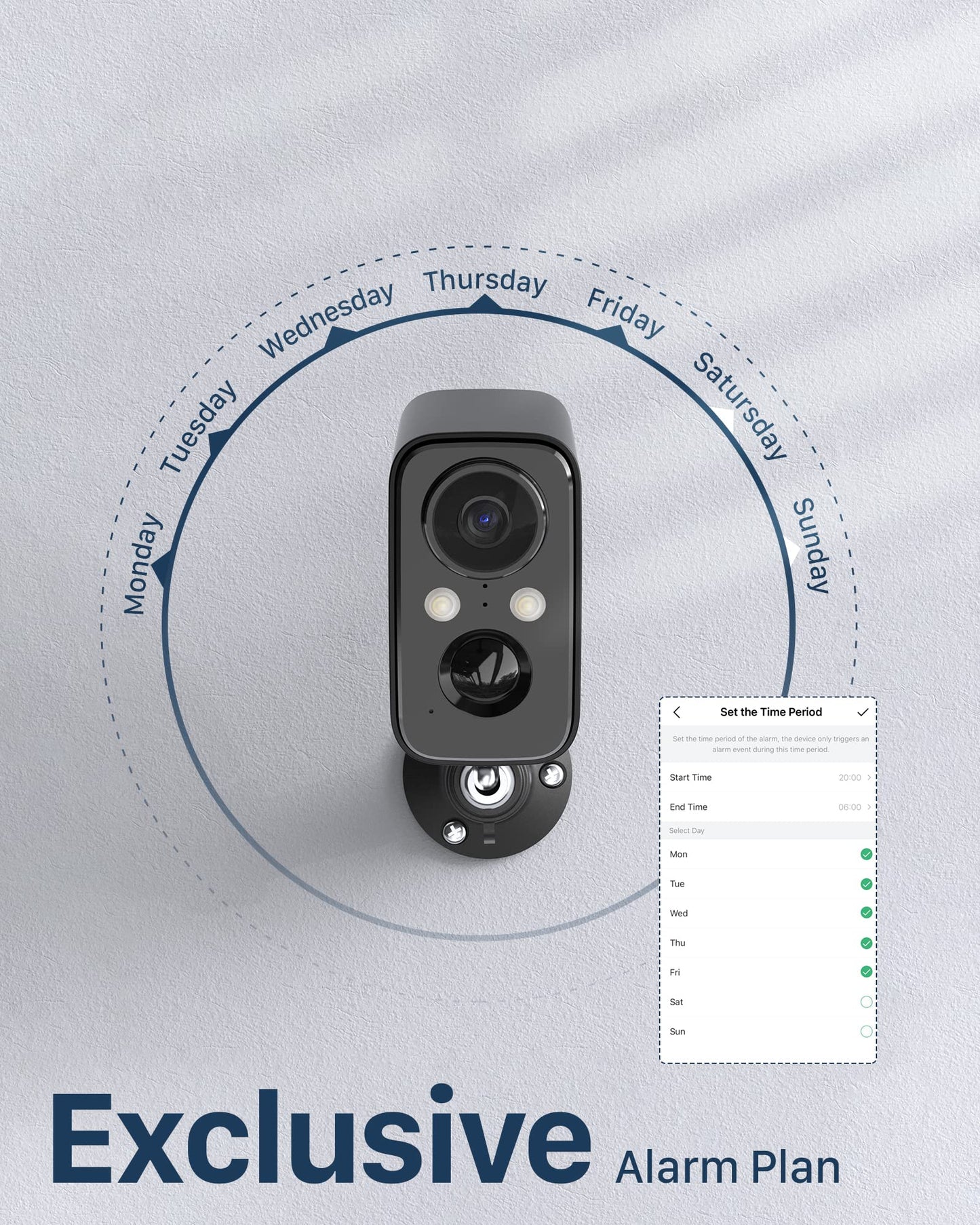 Security Cameras Wireless Outdoor: Cameras for Home Security WiFi Camera with Solar Panel Battery Powered Surveillance System Kit Motion Sensor Alarm Floodlight Night Vision IP66 Waterproof