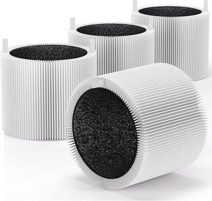 Leemone 4 Pack FMINI Filter Replacement for Blueair Blue Pure Mini Max Air Purifiers
