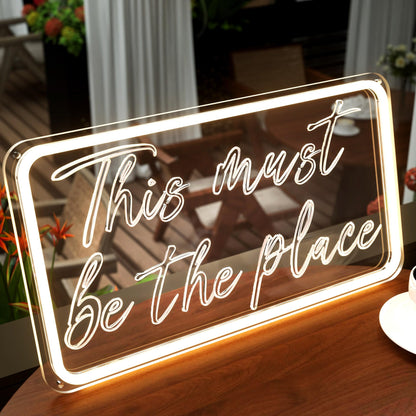 You're Like Really Pretty Neon Signs for Wall Decor, LED Neon Sign Aesthetic Room Decor for Teen Girls Neon Lights Signs for Bedroom, Salon, Wedding Party Pink Neon Name Sign