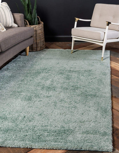 Unique Loom Solo Collection Area Rug, Calabasas, 2' 2" x 3' 1" Rectangle, Light Blue