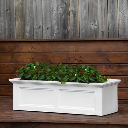 Fairfield 48in Garden Bed - White