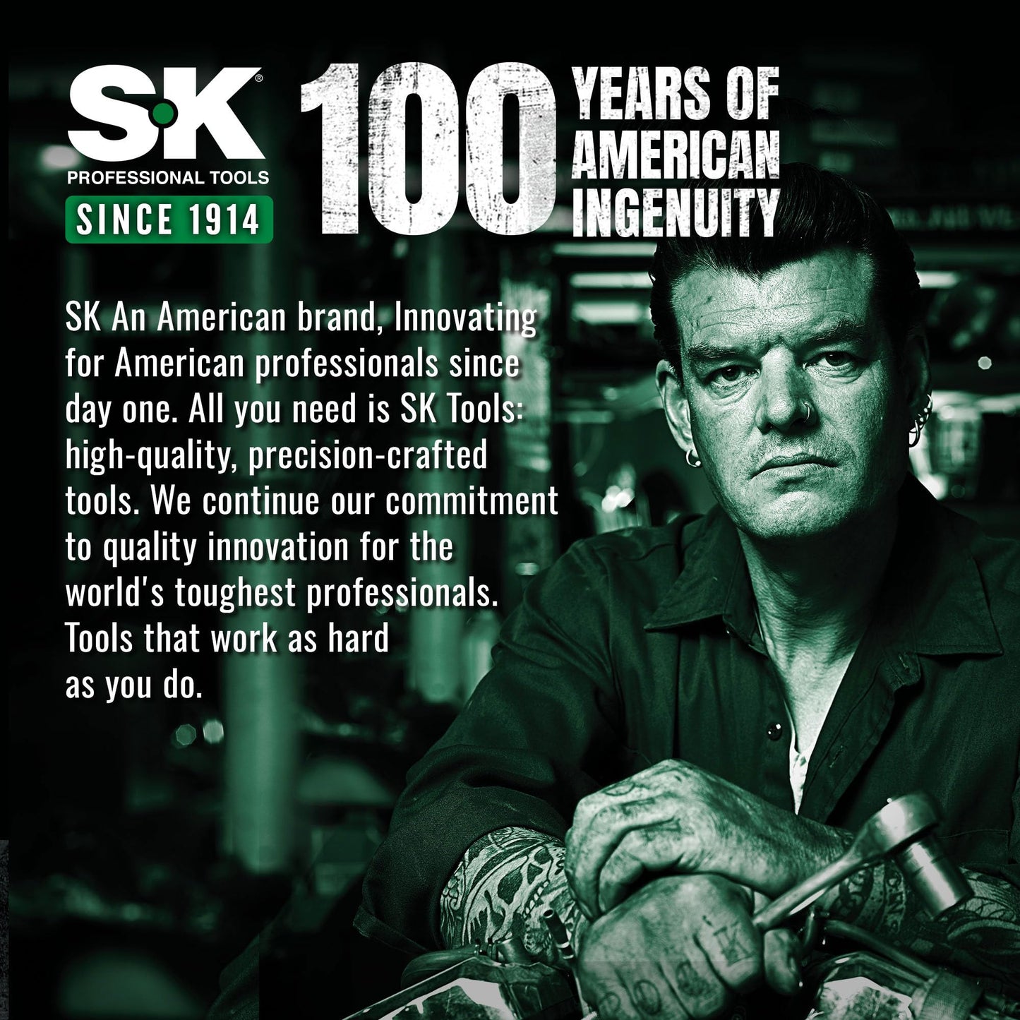 SK Folding Pocket Knife, Premium D2 Steel Blade, Aluminum Handle with Wire Belt Clip