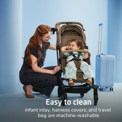 Maxi-Cosi Oxford Cabin Lightweight Travel Stroller, Truffle