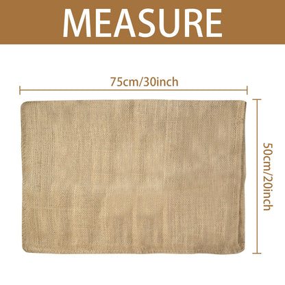 5PCS Large Burlap Bags- 20x30 Inch Natural Jute Burlap Sacks, Reusable Plant Grow Bags Root Vegetable Holders, Strong Potato Sacks for Gardening Planting Food Storage